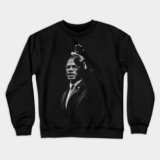 Malcom X Human Rights Activist Crewneck Sweatshirt